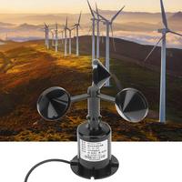 Instrumento de medición de viento Material Abs Ip65 Protección Dc 5V Veleta de viento Grúa móvil para exteriores Sensor de velocidad del viento Anemómetros