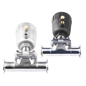 שסתום דיאפרגמה פנאומטי להתקנה מהירה מפלדת אל-חלד 316 של Wensen עם צ'אק תלת-מהדקי - Product Image 4