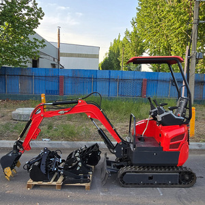 รถขุดขนาดเล็กสำหรับใช้ในครัวเรือน ขุดดิน ตักดิน ขุดร่องดิน พร้อมหัวจับแบบตะขอ รถขุดตีนตะขาบขนาดเล็ก สำหรับงานเกษตรและสวนผลไม้ - Product Image 3