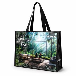 Factory Stitched extra Large Reusable pp Laminated Non Woven Shopping Tote <b>Bags</b> Grocery <b>Bag</b> - Product Image 2