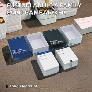 Achetez des cartes à jouer personnalisées avec logo brodé de haute qualité en papier, agent d'approvisionnement 1688 - Product Image 2
