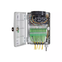 Distribution de fibre optique extérieur FTTH FAT White PLC Splitter 16core