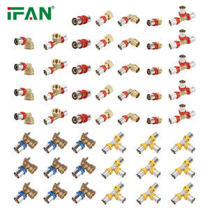 Sertifikat IFAN CE, Fitting PEX, Konektor Raccord Multicouche Plomberie, Fitting Tekan Nipple 16-32MM, Fitting Tekan Pex - Product Image 2