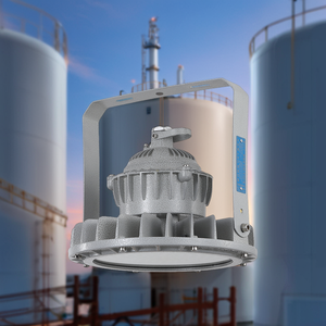 Промышленные светодиодные прожекторы Ex Lamp Zone 1 Zone2 для зон повышенной опасности, сертифицированные ATEX/IECEx, IP65, для периметра нефтеперерабатывающих заводов - Product Image 2