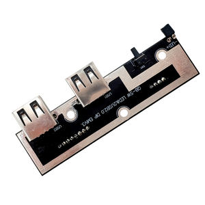 แผงขยาย2.0 USB คู่พร้อมไฟ LED และสวิตช์สำหรับการอัพเกรดแชสซี/พอร์ต USB - Product Image 1