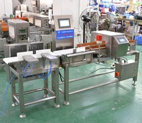 Ligne de production alimentaire Détecteur de métaux automatique et peseur de contrôle Combo pour la viande fraîche trieuse pondérale d'aliments avec détecteur de métaux