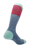 Chaussettes de ski de sport longues à la mode pour dames personnalisées