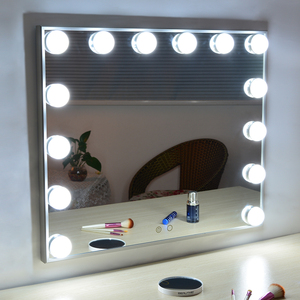 <span class=keywords><strong>Espejo</strong></span> de maquillaje con luz led <span class=keywords><strong>Espejo</strong></span> de <span class=keywords><strong>tocador</strong></span> de <span class=keywords><strong>Hollywood</strong></span> con lupa magnética 10x - Product Image 4