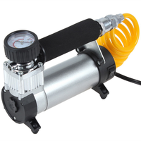 12V Heavy Duty Metal Double Cylinder Fast Inflate CE Certified Car Tire Inflator Air Compressor with Pointer Pressure Gauge