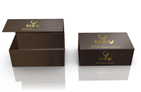 Boîtes magnétiques rigides en carton recyclable, personnalisables en taille et logo, emballage de luxe pliable avec couvercle magnétique