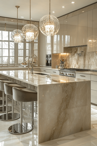 Sistema de armario de cocina modular de madera contrachapada y MDF personalizado CBMmart - Product Image 3