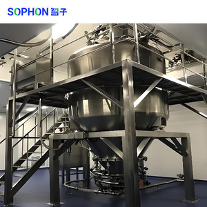 SOPHON 30L实验室防止物料污染空气气动脉冲混合器自动粉末流化床混合设备 - Product Image 6