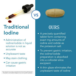 Pastillas de yoduro de potasio OEM 65mg tabletas de yoduro de potasio tableta de yoduro de potasio - Product Image 2