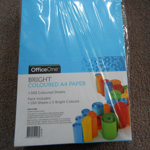 Papier couleur <span class=keywords><strong>A4</strong></span>, couleurs assorties, pack de couleurs mélangées, film OPP ou film rétractable, 70-300 g/m² - Product Image 4