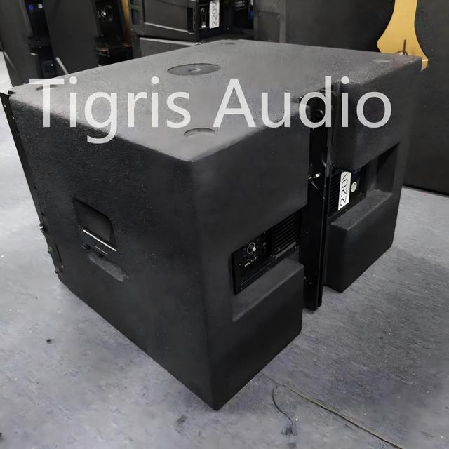 HDL 38-AS Active Single 18 Inch  High Powerful Wooden Professional Subwoofer Speaker  Concert Powered