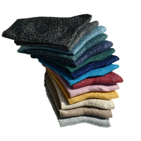 Chaussettes en tricot à paillettes pour femmes, chaussettes amples tendance, or brillant, argent métallique, respirantes pour un usage quotidien en automne