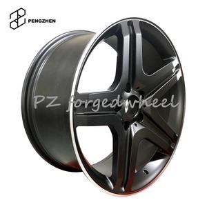 Ruedas forjadas negras <span class=keywords><strong>mate</strong></span> de alta calidad Pengzhen, llantas de aleación de aluminio de 19 20 21 pulgadas para Mercedes Benz <span class=keywords><strong>Maybach</strong></span> SUV - Product Image 2