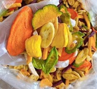 Gemengde gedroogde fruit- en groentechips, natuurlijke zoete smaak, voedzaam, laag in vet, van Vietnamese leveranciers