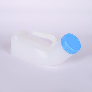 Urinoir portable à commande manuelle avec couvercle, forme rectangulaire, pour hommes, femmes, personnes âgées - Product Image 1
