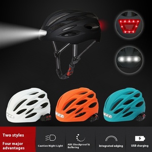 Casque de vélo léger et respirant avec lumières LED Casques de vélo de montagne en plein air pour hommes et femmes - Product Image 6