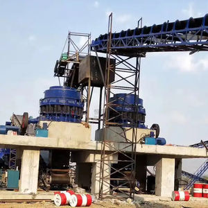 Trituradora de Cono Hidráulica Multicilíndrica de 200 TPH para Minería de Mineral de Hierro con 24 Meses de Garantía - Product Image 6