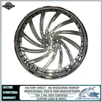 Jantes en alliage forgé sur mesure RUCCI Pure, 22-30 pouces, 5x120 5x112 pour Bentley Bentayga, Rolls Royce Cullinan, Range Rover, BMW X6 Big