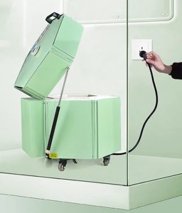 Four céramique électrique hexagonal, taille compacte pour usage domestique, distribution uniforme de la chaleur pour la <span class=keywords><strong>poterie</strong></span> artisanale DIY - Product Image 1