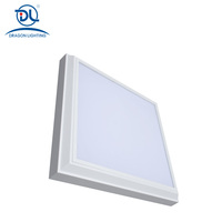 Panneau lumineux LED carré 40W 60x60, panneau lumineux LED encastré plat pour éclairage intérieur commercial