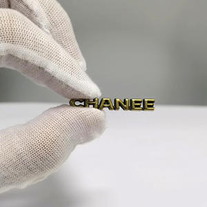 Accesorio de Letra Inglesa de Metal con Textura Minimalista, 35*5mm - Arco Plano y Versátil para Decoración del Cabello y Fundas de Teléfono - Product Image 4