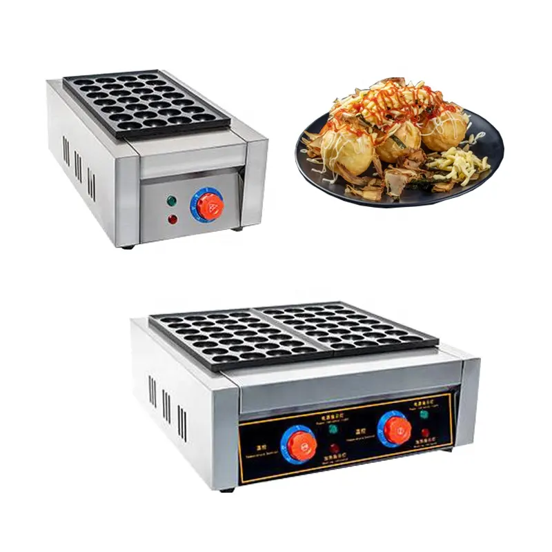 Takoyaki bâton machine grand trou takoyaki machine automatique