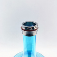 Vente en gros Ensemble de narguilé en verre portable Hubbly Shesha avec stylo à saveur et accessoires à prix économique