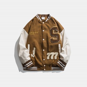 Layenne Tùy Chỉnh Bóng Chày Letterman Varsity Áo Khoác Chất Lượng Cao Xl Người Đàn Ông Và Phụ Nữ Của Da Tay Áo Với Chenille Thêu