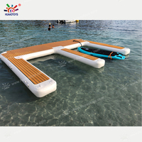Bateau à moteur gonflable extérieur Jet Ski Ponton flottant Dock à vendre