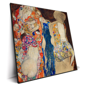 Opera d'Arte di Gustav Klimt 'Il <span class=keywords><strong>Bacio</strong></span>', <span class=keywords><strong>Dipinto</strong></span> a Olio Classico Personalizzato su Tela per Decorazione Murale Moderna del Soggiorno - Product Image 5