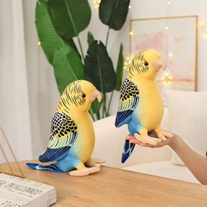 Hotselling dễ thương Macaw <span class=keywords><strong>Budgerigar</strong></span> búp bê sang trọng Myna mô phỏng động vật đồ chơi sang trọng sáng tạo mô phỏng chim búp bê sang trọng - Product Image 4