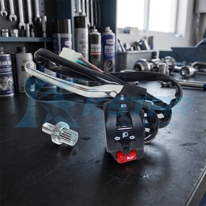 สวิตช์แฮนด์อลูมิเนียม K Star พร้อมคันเบรก LH สำหรับรถมอเตอร์ไซค์ Tomos A35 - Product Image 3