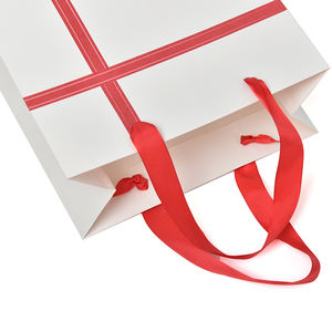 Bolsas de Regalo de Papel Personalizadas de Lujo, Fabricantes de Bolsas de Papel con Logotipo Impreso Personalizado, Bolsa de Embalaje de Papel con Laminado Mate y Cartón Ecológico - Product Image 2