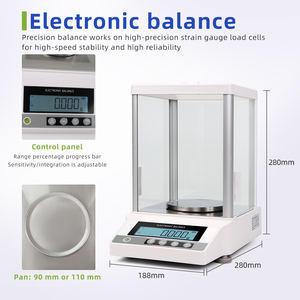 신상품 전자 분석 저울 310g * 0.001g 실험실 계량 저울 디지털 화학 산업 실험실 정밀 저울 - Product Image 4
