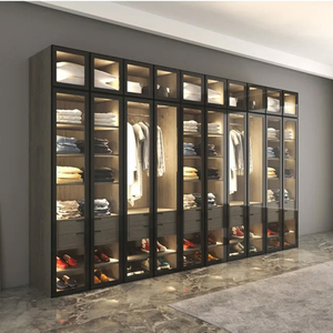 Armario de acero inoxidable 304 de alta calidad, armario personalizado sin formaldehído, <span class=keywords><strong>muebles</strong></span>, armario independiente moderno para - Product Image 2