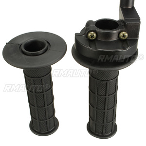 Puños de Manillar para Motocicleta de 7/8" (22mm) con Abrazadera de Acelerador y Cable de Acelerador para Motocicletas Todoterreno de 50cc-190cc - Product Image 5