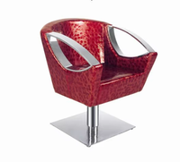 Fauteuil de Salon de Coiffure et de Massage Hydraulique en Cuir PU de Luxe avec Repose-Pieds – Équipement de Salon Robuste