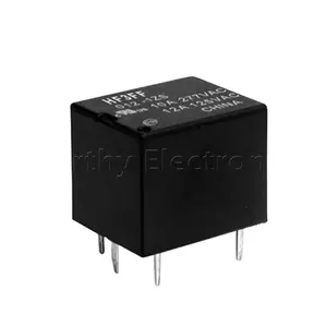 电子元件功率继电器12V/24VDC 10A 5PIN DIP HF3FF/012-1ZS继电器模块