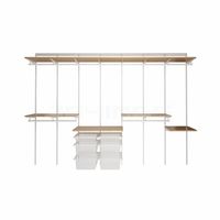 Металлическая гардеробная система Joyings DIY из углеродистой стали, сборная, на заказ