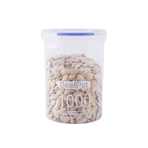 Yixin SealPot Food <b>Storage</b> <b>Containers</b> 600 800 1500Ml Transparent With Lid <b>For</b> <b>Kitchen</b> Grain And Dry Food <b>Storage</b> - Product Image 4