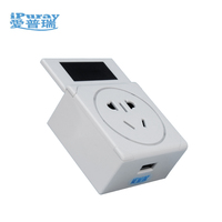Mini prise de voyage USB avec minuterie et veilleuse