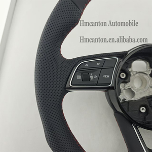 Volante de Cuero Popular para Modelos Audi A3 A4 A4L A5 A7L A8 Q5 Q7 B9 A6 R8 - Product Image 6
