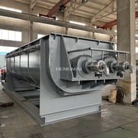 Sécheur à palettes à double arbre automatique industriel, composant principal du moteur de transformation alimentaire avec moteur pour le titanate de calcium
