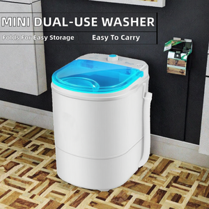 Combo máy giặt di động nhỏ gọn 2kg tiêu chuẩn 110V (phiên bản phòng ký túc xá) lý tưởng cho đồ lót và trang phục thân mật - Product Image 2