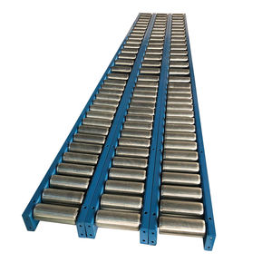 כבד שולחן רולר תעשייתי כבד מסוע פלדה רולר עבור טיפול חומר מיוצר עם חגורת גומי - Product Image 3