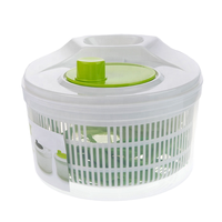 Keuken Craft Deluxe Saladeslinger en -dressoir PP Plastic Ecologisch BPA Vrij Gemakkelijk te reinigen Groot Wit/Groen/Rood